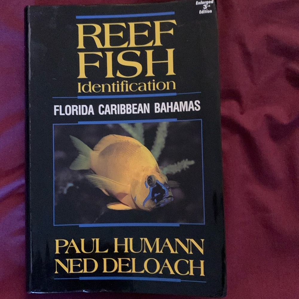 Incredible Reference Book Reef Fish 🐟 of Florida, Caribbean and Bahamas 👍
